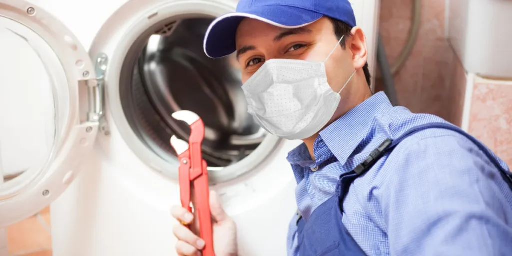 how to open washing machine for repair