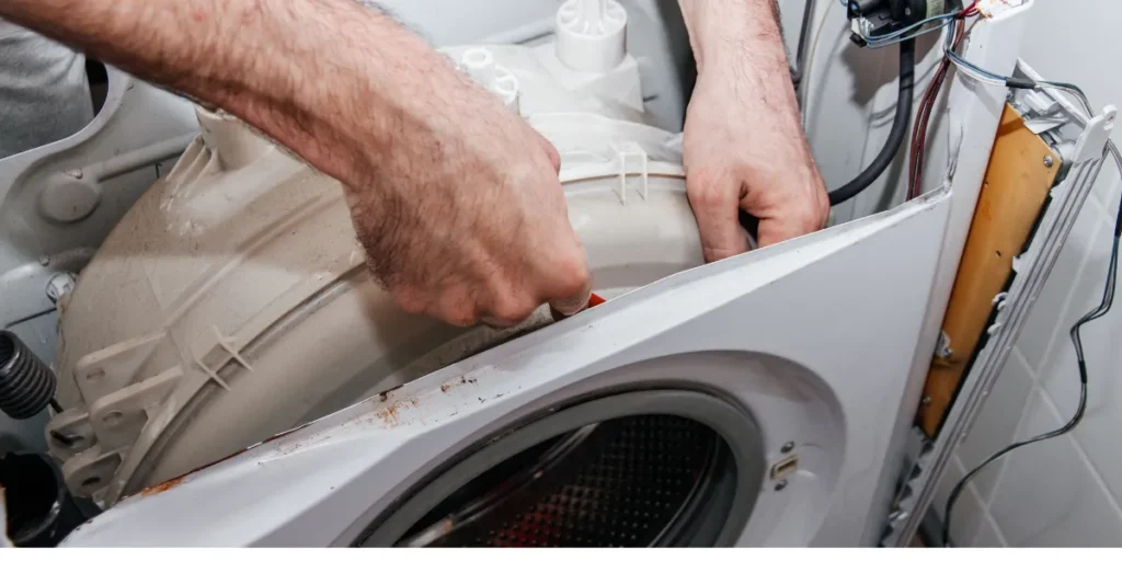 how to repair a kenmore elite washing machine