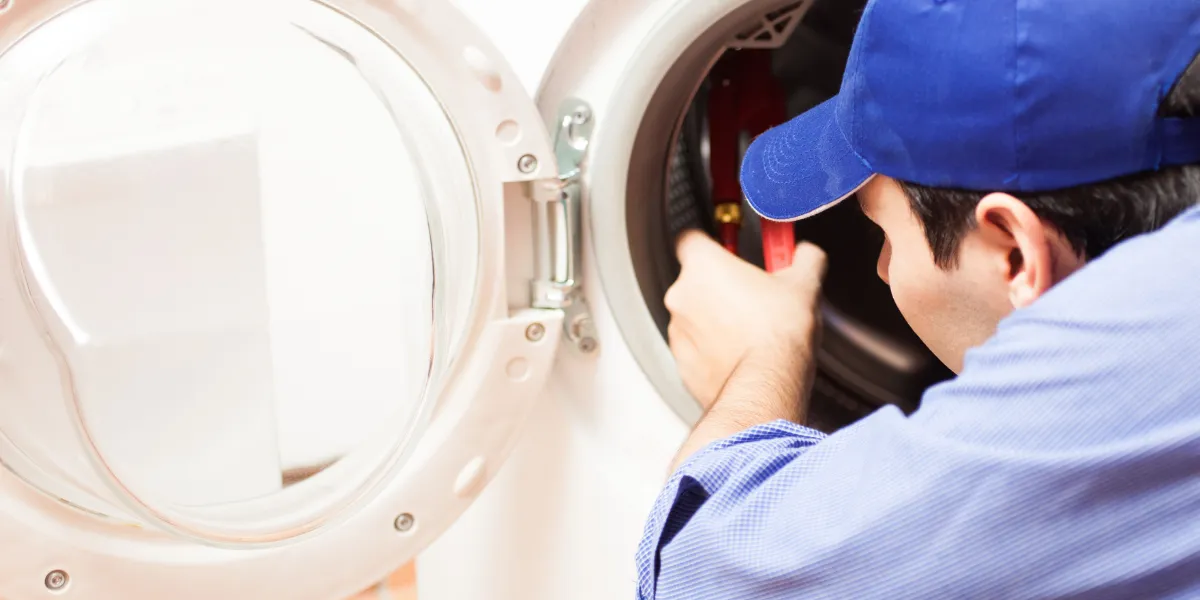 how to repair hole in washing machine door seal